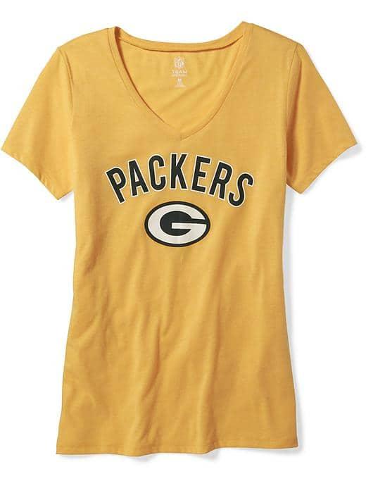 Old Navy Nfl Graphic Tee For Women - Packers