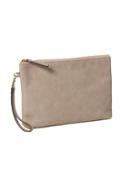 Old Navy Zip Top Clutch For Women - Beige