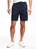 Old Navy Built In Flex Slim Ultimate Khaki Shorts For Men 8 - Ink Blue