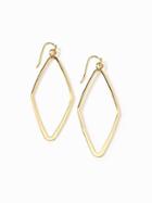 Old Navy Marquise Drop Earrings For Women - Gold