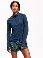 Old Navy Go Warm 1/4 Zip Pullover - Delta Hand