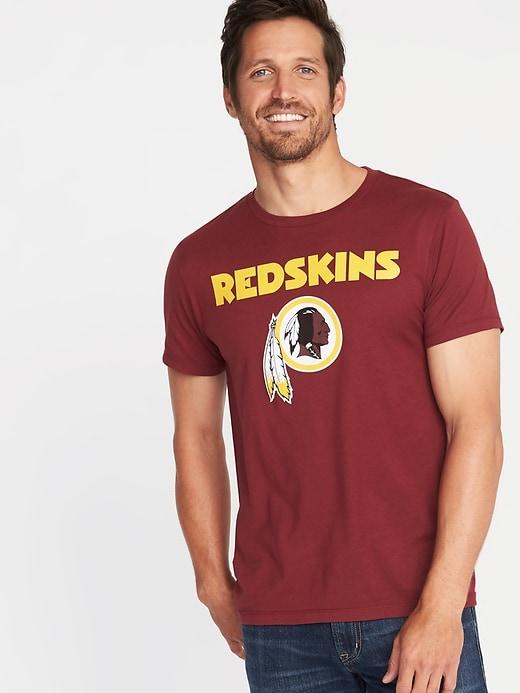 Old Navy Mens Nfl Team Graphic Tee For Men Redskins Size L