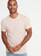 Soft-washed Printed Tee For Men