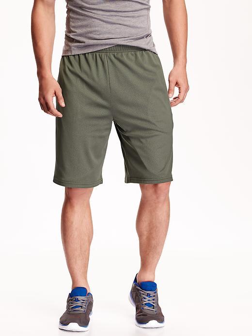 Old Navy Mens Mesh Shorts 10&quot; Size Xxxl Big - Spruce Lee