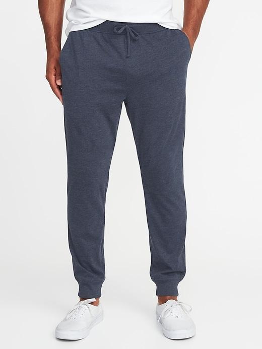 Old Navy Mens Soft-washed Jersey-knit Joggers For Men In The Navy Size S