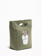 Old Navy Womens Graphic Canvas Lunch Tote Take Me Out Size One Size