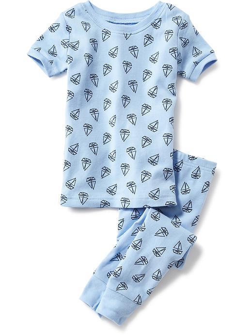 Old Navy Short Sleeve Sleep Set - Out Of The Blue