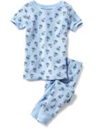 Old Navy Short Sleeve Sleep Set - Out Of The Blue