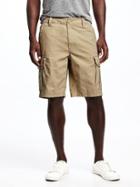 Old Navy Broken In Cargo Shorts For Men 10 - Winter Reeds