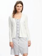 Old Navy Button Front Cardi For Women - Calla Lily 2