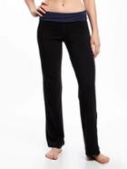 Old Navy Go Dry Mid Rise Wide Leg Yoga Pants For Women - Lost At Sea Navy