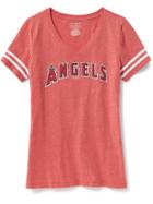 Old Navy Mlb V Neck Tee For Women - Los Angeles Angels