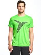 Old Navy Go Dry Eco Graphic Tee For Men - Green Menace