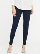 Old Navy Womens Stevie Ponte-knit Pants For Women In The Navy Size L