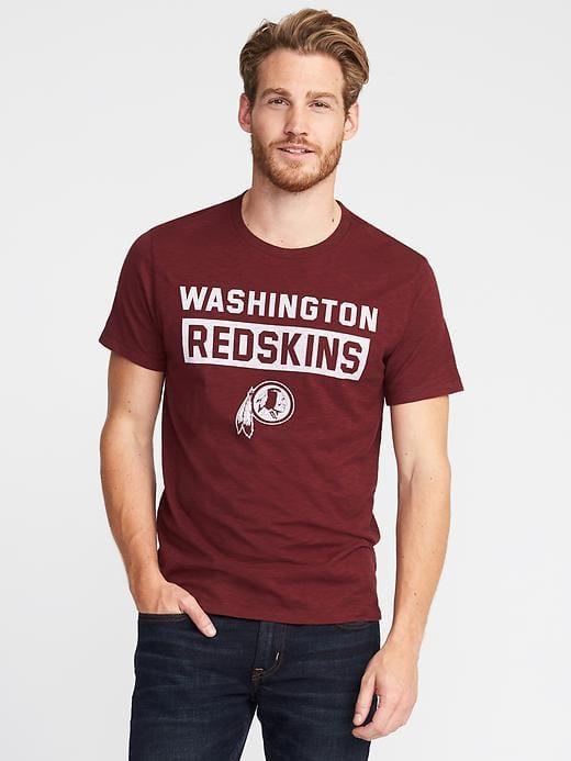 Old Navy Nfl Slub Knit Tee For Men - Redskins
