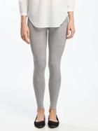 Old Navy Space Dye Leggings For Women - Light Gray