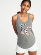 Old Navy Womens Mlb Americana Team Tank For Women Kansas City Royals Size S