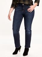 Old Navy Boyfriend Plus Size Straight Leg Jeans Size 16 Long Plus - Mary
