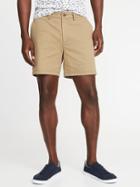Old Navy Mens Slim Ultimate Built-in Flex Shorts For Men (6) Basswood Brown Size 36w