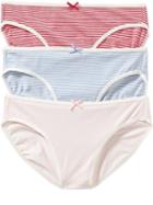 Womens Jersey Bikini 3 Packs Size L - Multi Stripe