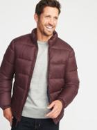 Old Navy Mens Nylon Frost-free Jacket For Men Red Wine Vinegar Size Xs