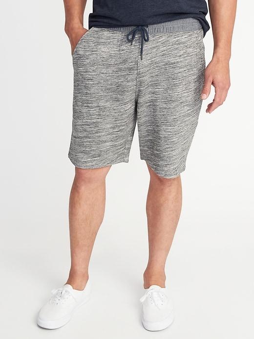 Old Navy Mens Chambray-waist French Terry Shorts For Men (9) Heather Gray Size L