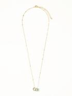 Old Navy Pav Ring Pendant Necklace For Women - Mixed Metal