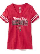 Old Navy Nfl Team V Neck Tee For Women - Buccaneers