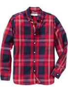 Mens Slim Fit Patterned Button Front Shirts Size L - Bed Of Roses