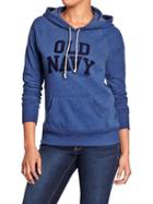 Old Navy Womens Logo Fleece Hoodies - Daily Blues