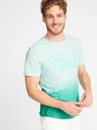 Old Navy Mens Garment-dyed Graphic Tee For Men Good Times Size M