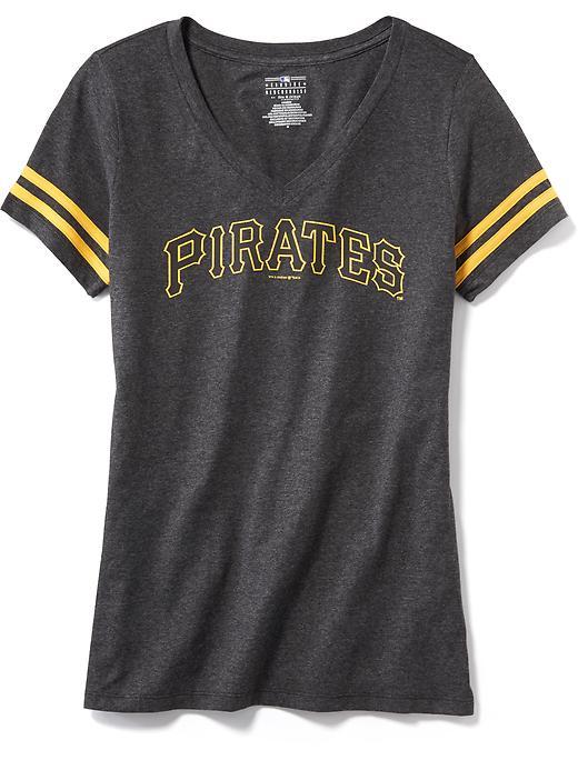 Old Navy Mlb V Neck Tee For Women - Pittsburgh Pirates