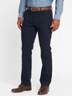 Old Navy Mens Straight Signature Built-in Flex Non-iron Pants For Men In The Navy Size 38w