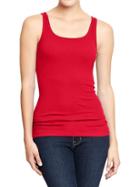 Old Navy Womens Perfect Pop Color Tanks - Apple Of My Eye