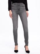 Old Navy High Rise Rockstar Built In Sculpt Jeans For Women - Stone Lake
