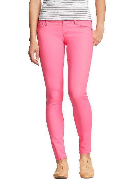 Old Navy Old Navy Womens The Rockstar Super Skinny Jeans - Brink Pink
