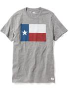 Old Navy Texas Graphic Tee For Men - Medium Gray