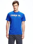 Old Navy Go Dry Cool Graphic Tee For Men - Prize Winner Polyester