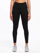 Old Navy Go Dry High Rise 7/8 Compression Leggings For Women - Black