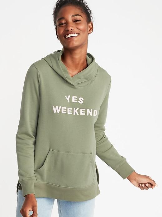 Old Navy Womens Relaxed Pullover Hoodie For Women Olive Through This Size Xs