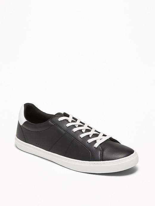 Faux-leather Sneakers For Women
