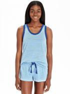 Old Navy Womens Striped Tanks - A New Blue