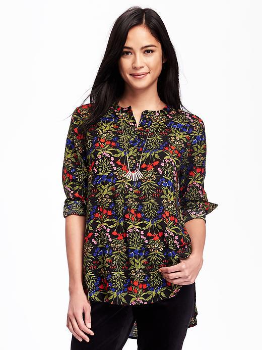 Old Navy Hi Lo Tunic For Women - Multi Floral