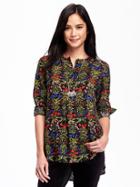Old Navy Hi Lo Tunic For Women - Multi Floral