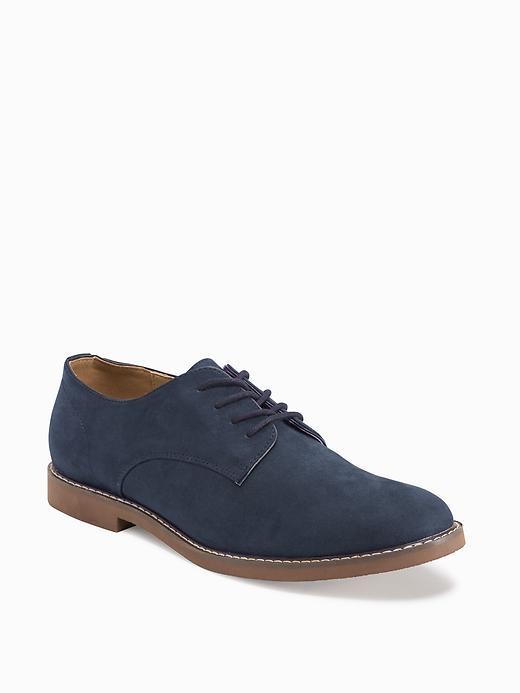 Old Navy Sueded Oxfords For Men - Ink Blue