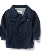 Old Navy Button Front Jacket - Ink Blue