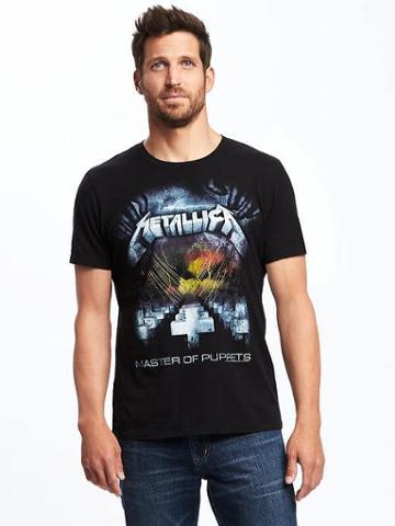 Old Navy Metallica Master Of Puppets Tee For Men - Metallica
