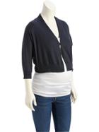 Old Navy Cropped Dolman Cardi - Carbon