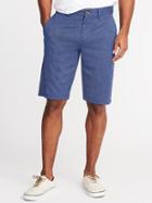 Old Navy Mens Ultimate Slim Built-in Flex Shorts For Men (10) Indigo Size 48w