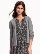 Old Navy Open Front Cardi For Women - Graphite